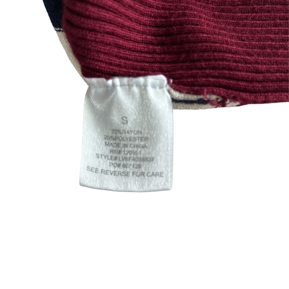 Women's size small striped sweater - Picture 6 of 6